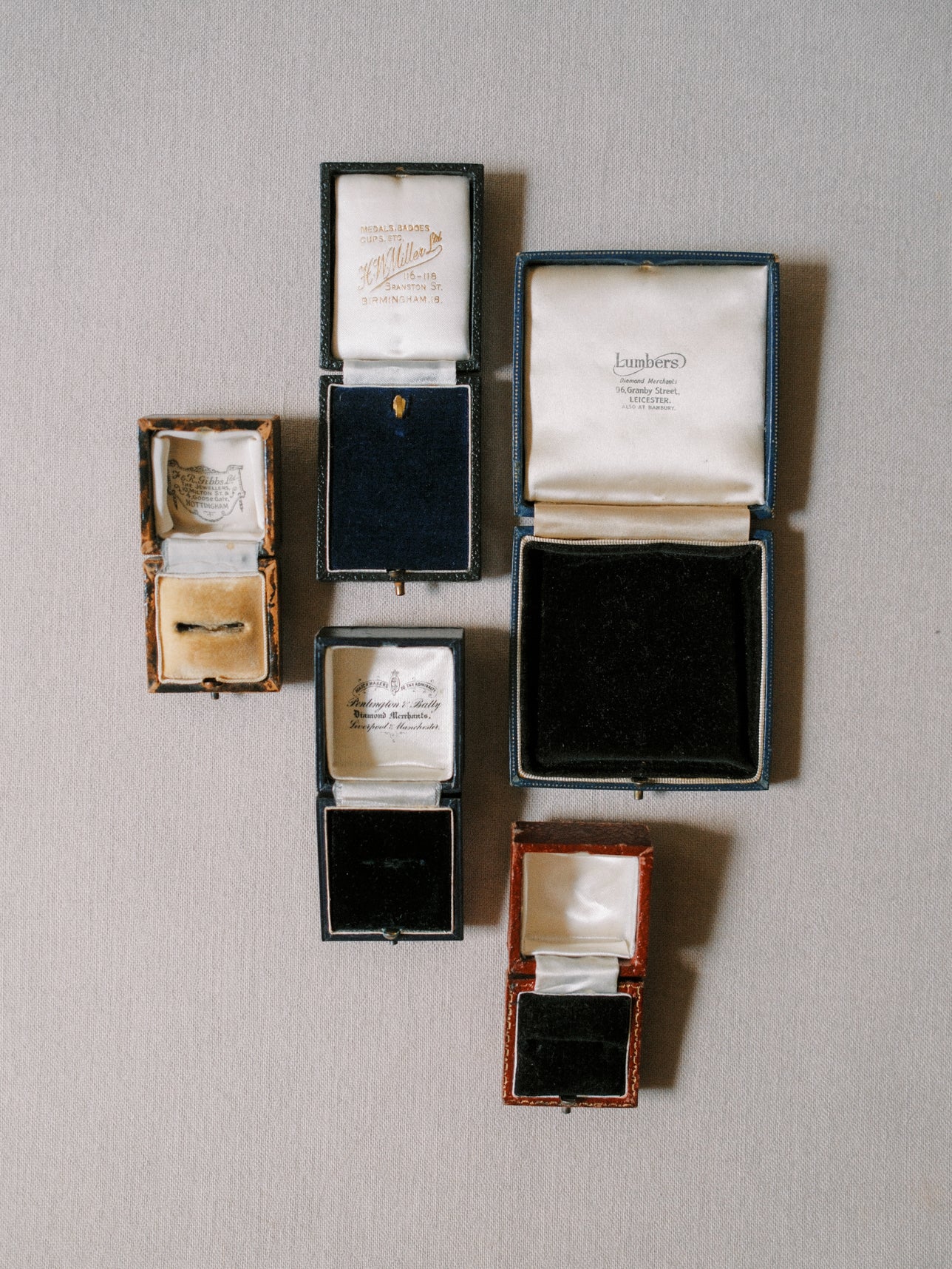 Antique Mid-Century Jewelry Box