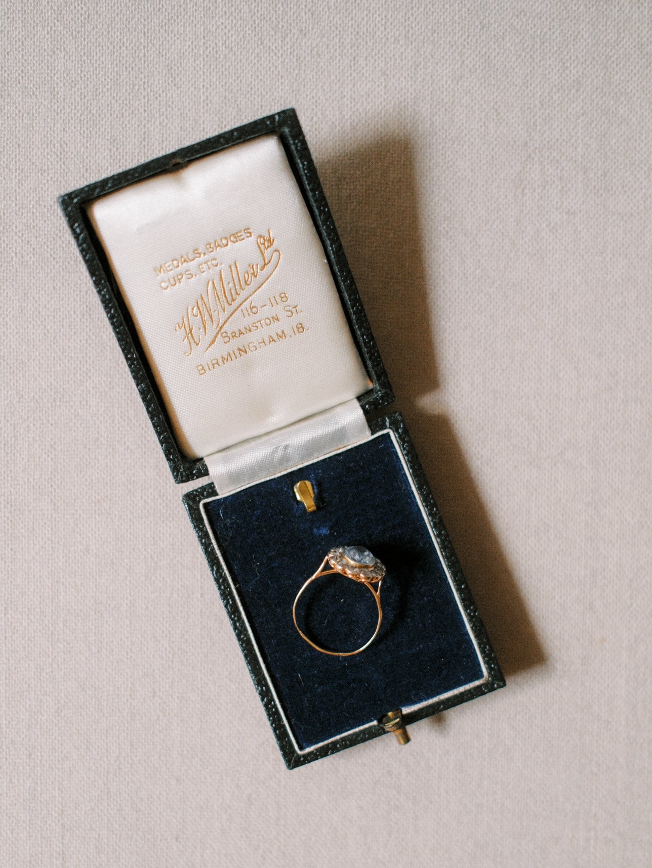 Antique Mid-Century Jewelry Box