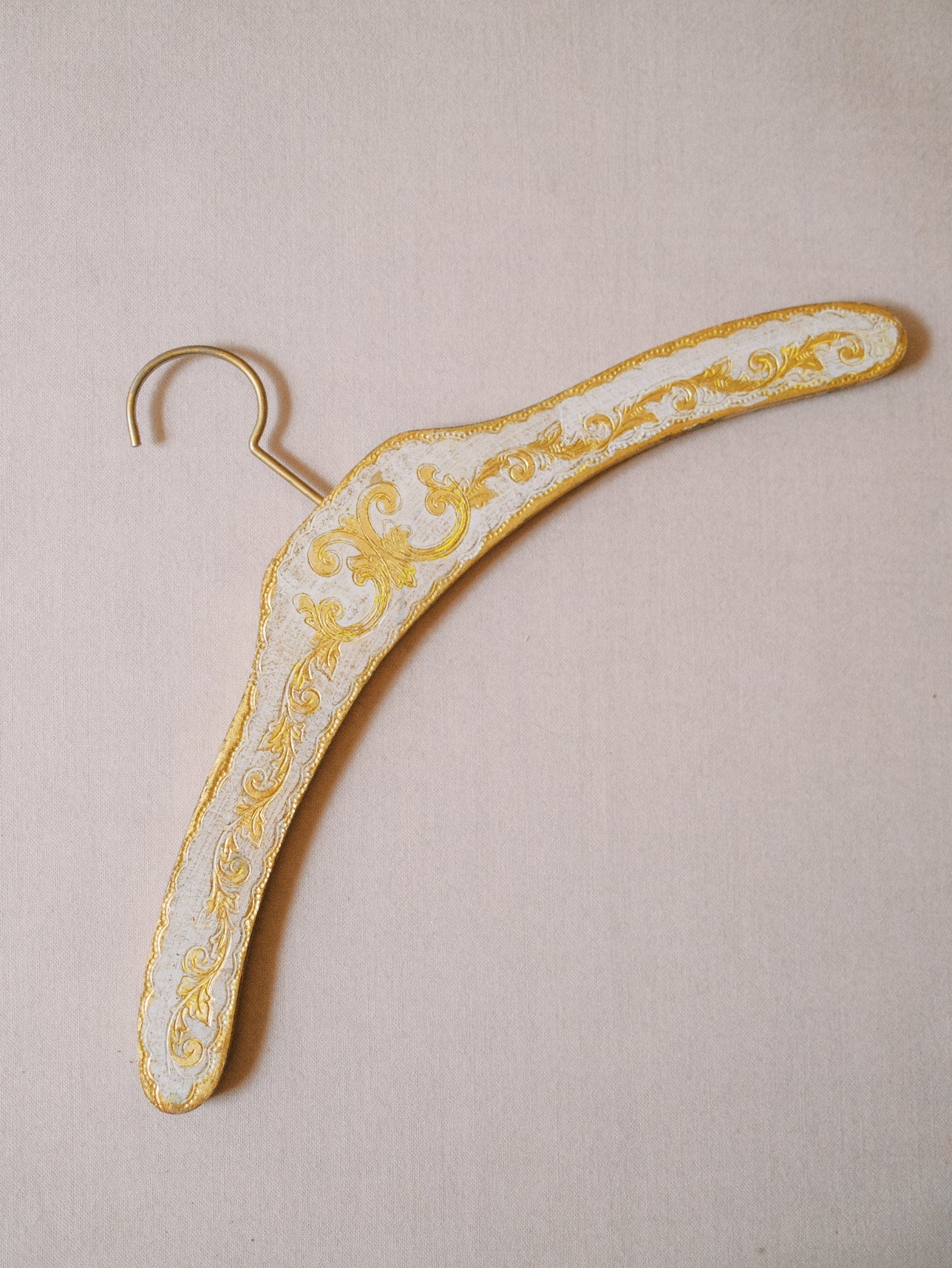 Vintage Wooden Italian Hanger
