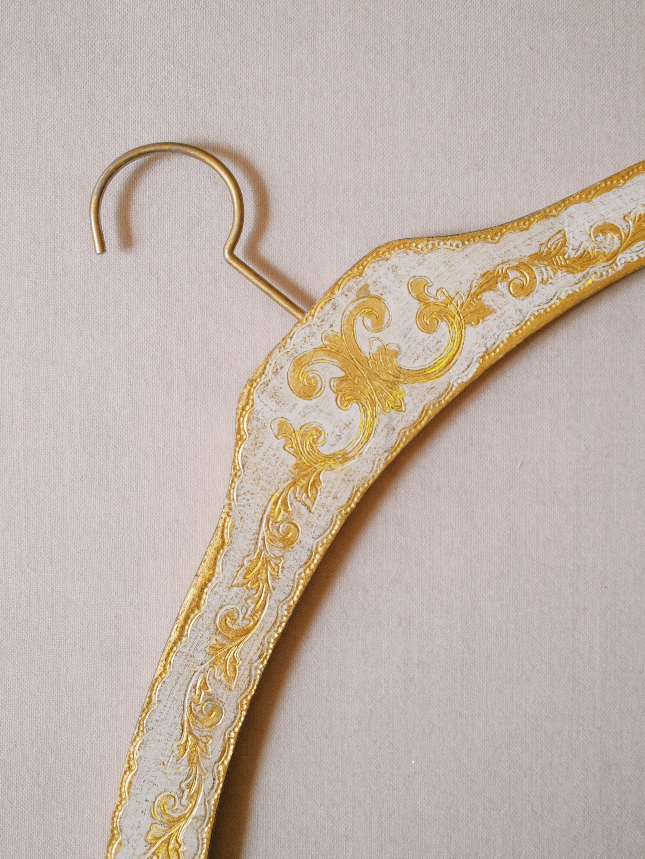 Vintage Wooden Italian Hanger
