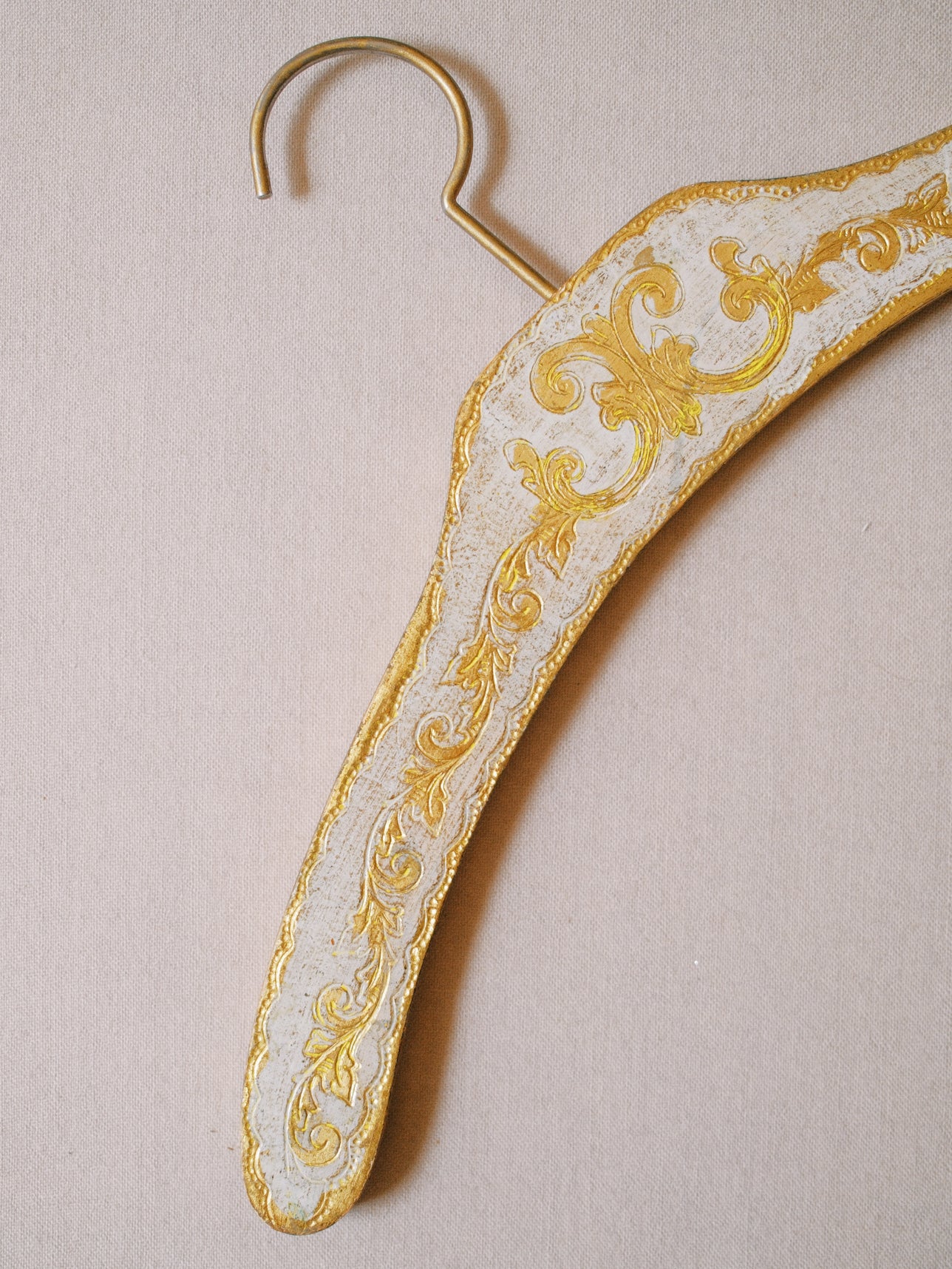 Vintage Wooden Italian Hanger