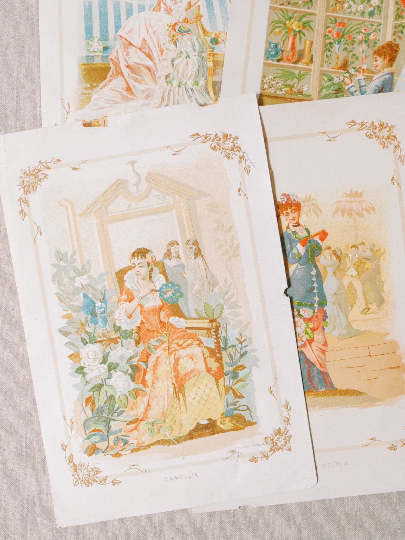 Victorian-era Flower Language Prints