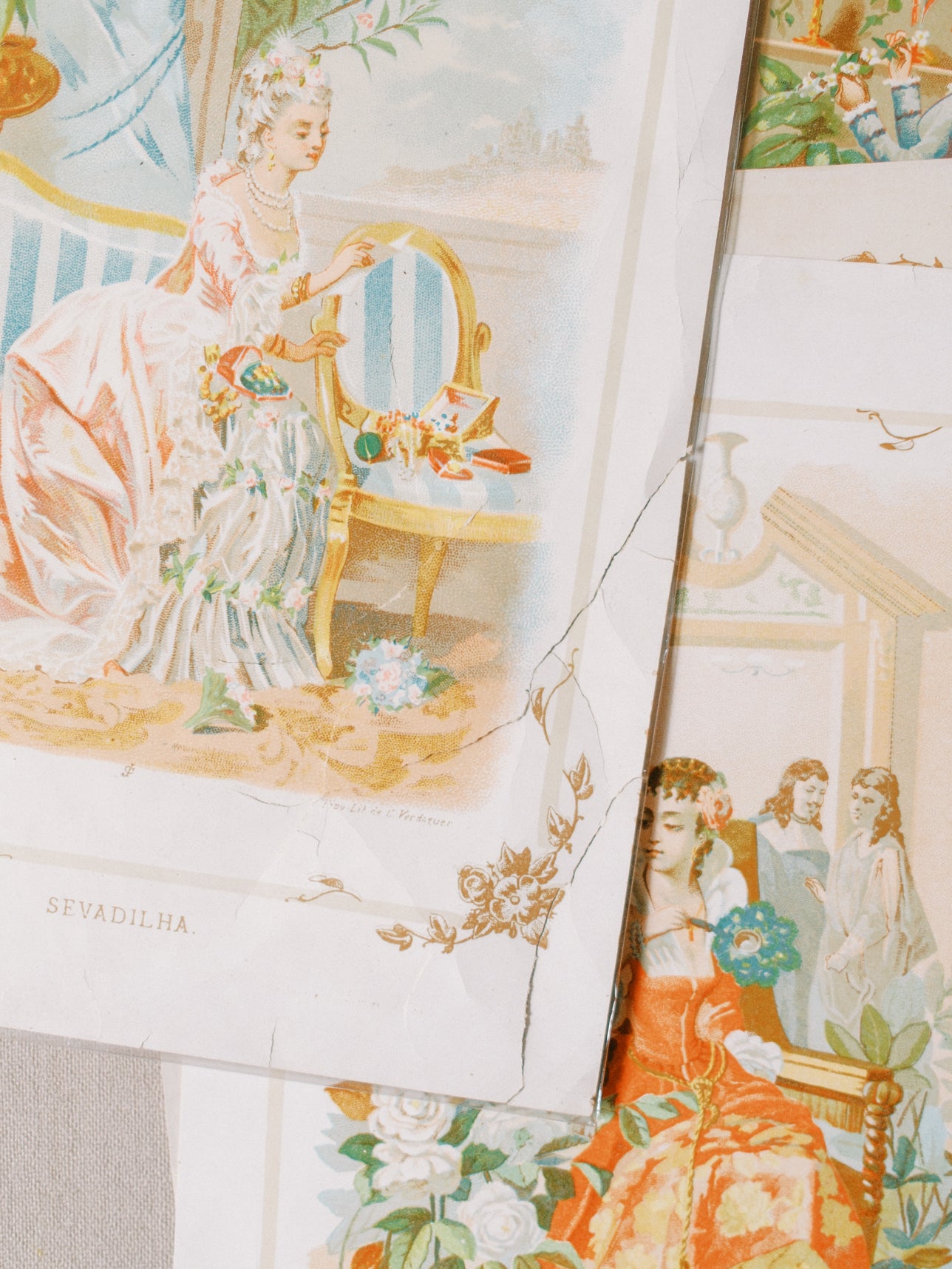 Victorian-era Flower Language Prints