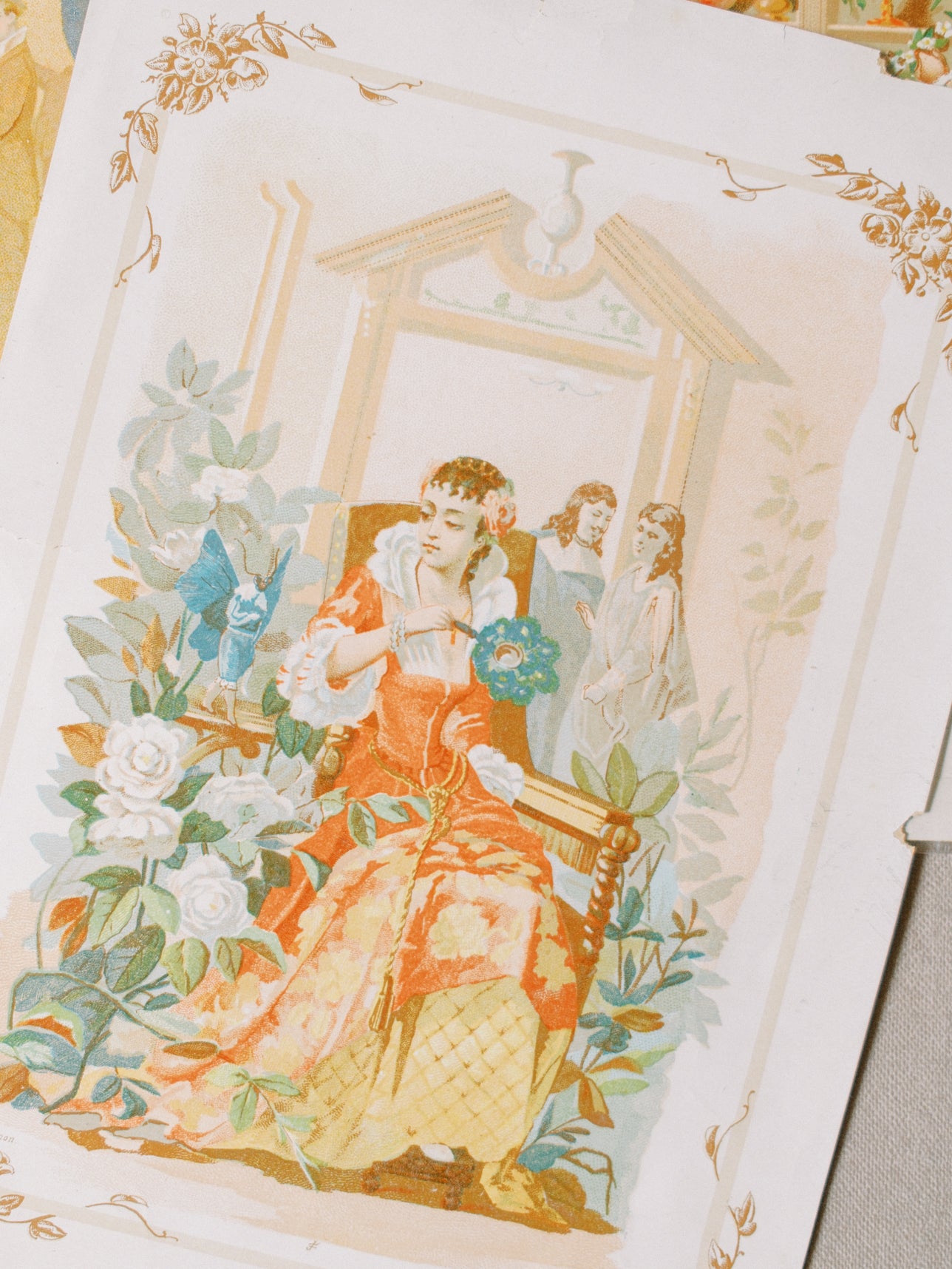 Victorian-era Flower Language Prints