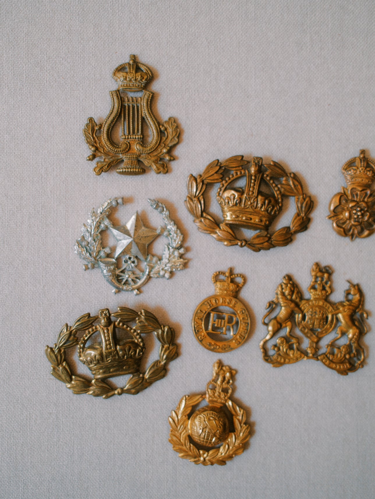 Vintage British Military Badges