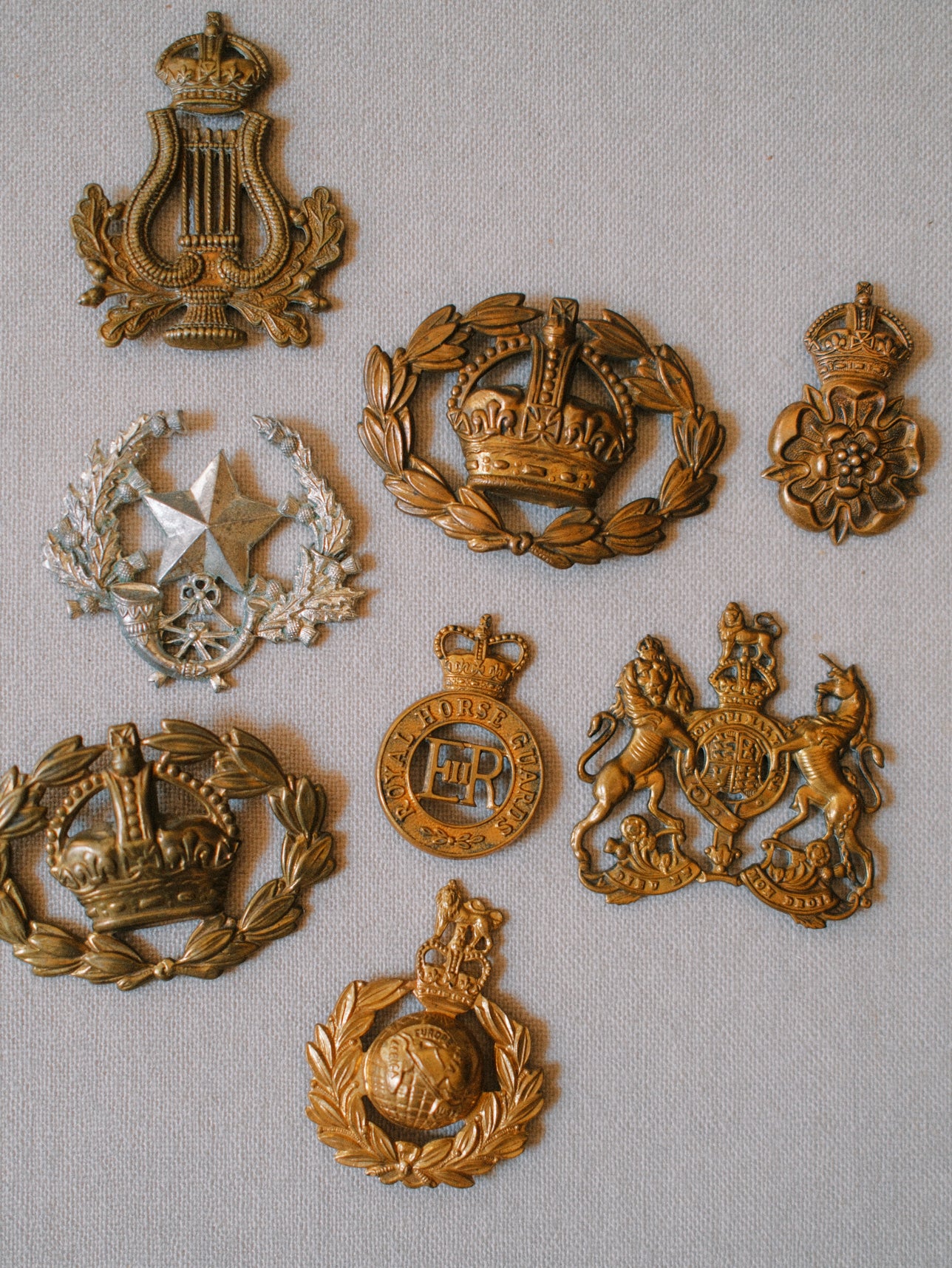 Vintage British Military Badges