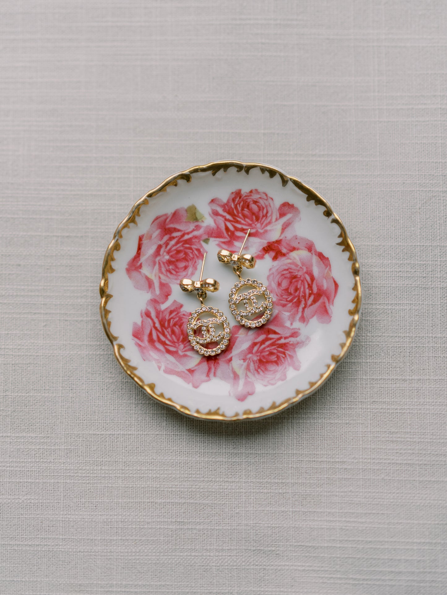 Wreath of Roses Dish