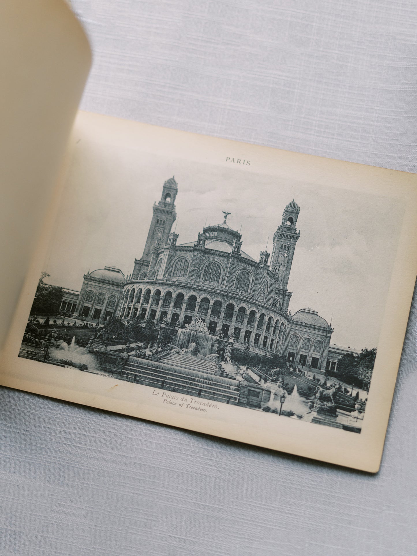 Antique Paris Souvenir Book Est 1900