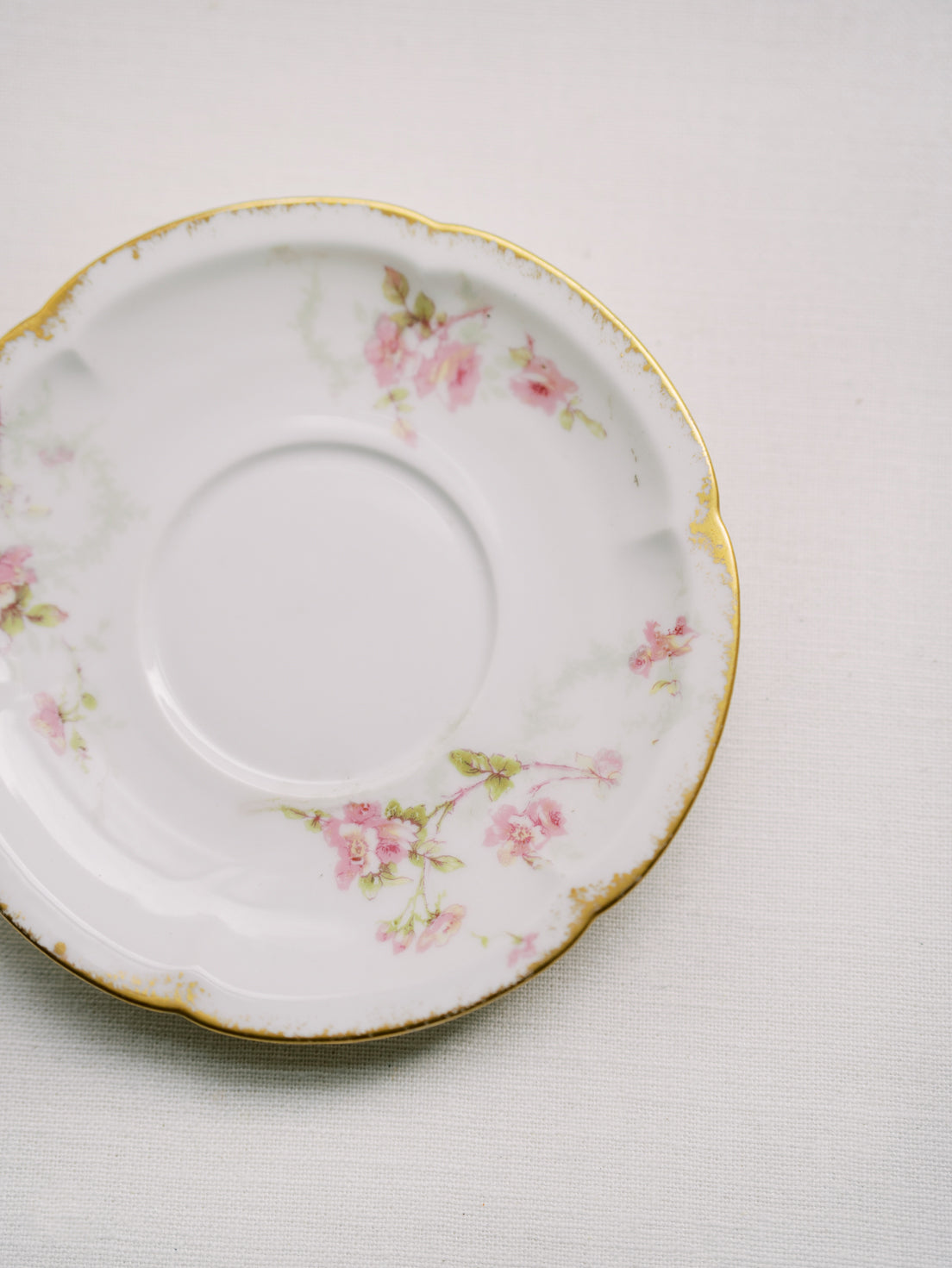 Antique Limoges Saucer