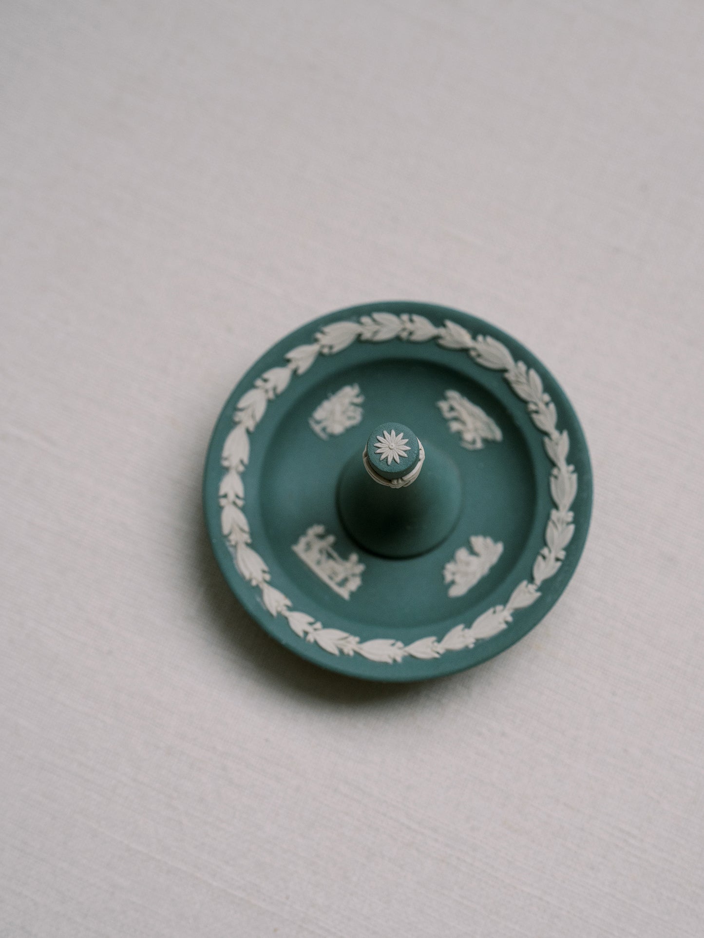 Jade Green Wedgwood Ring Holder