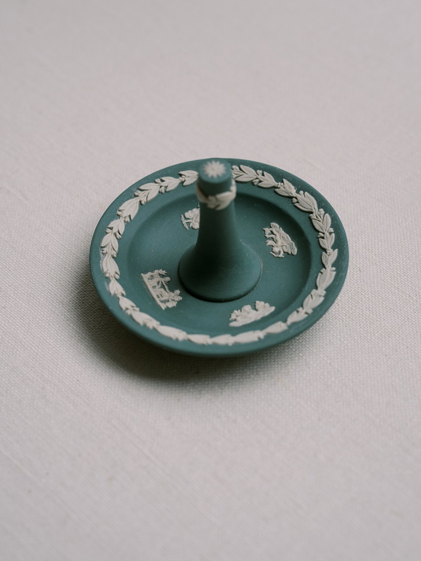 Jade Green Wedgwood Ring Holder