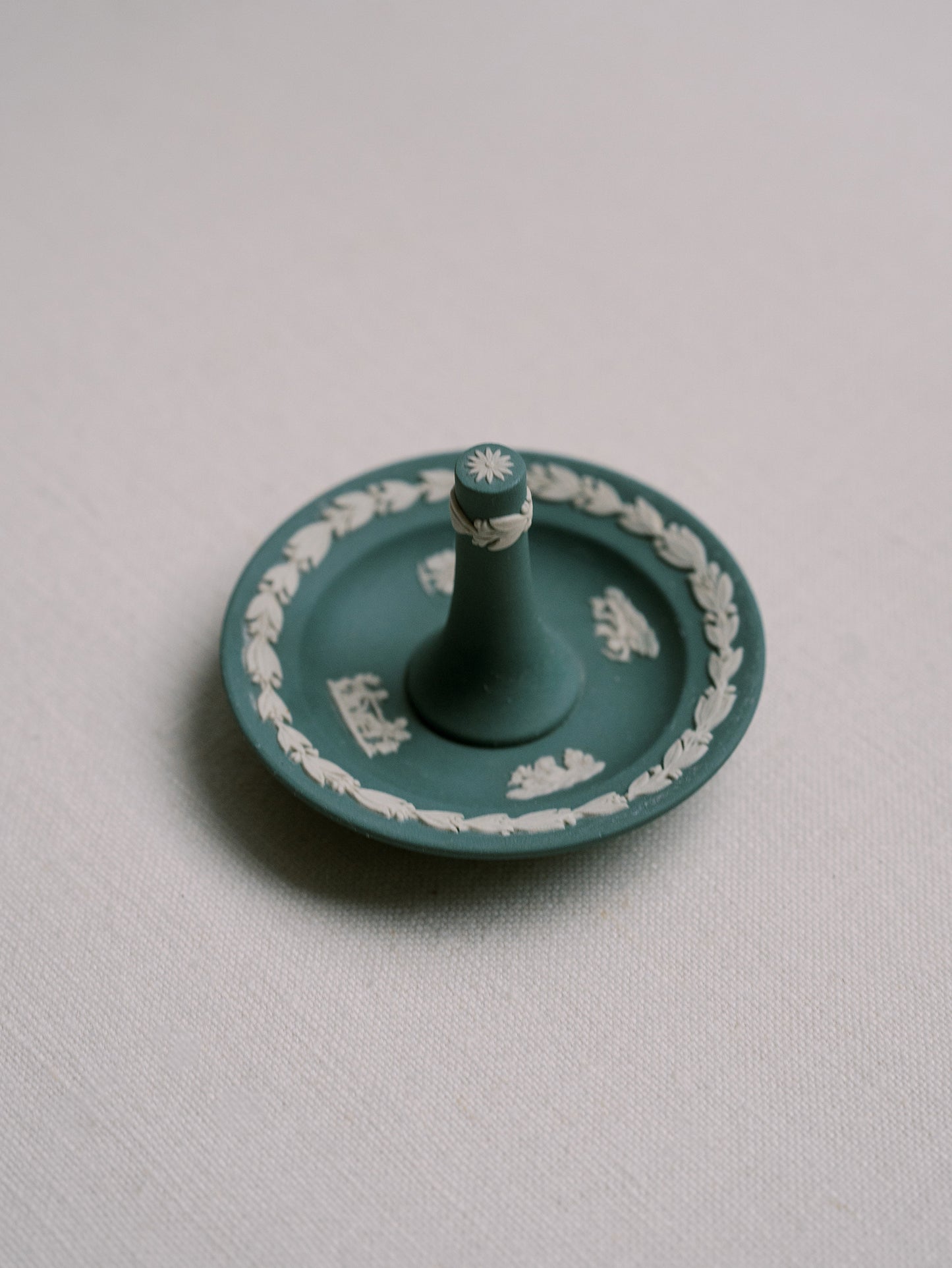 Jade Green Wedgwood Ring Holder