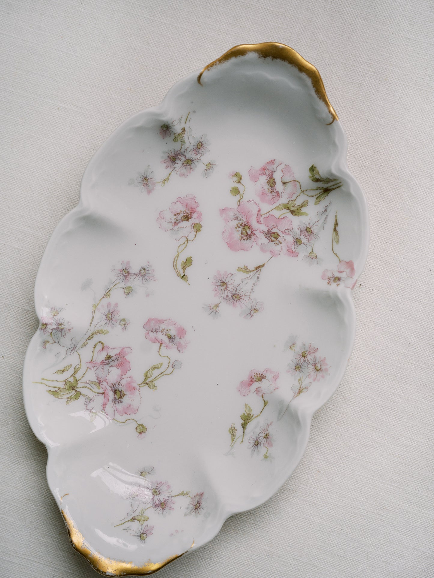 Limoges Almond Shaped Dish