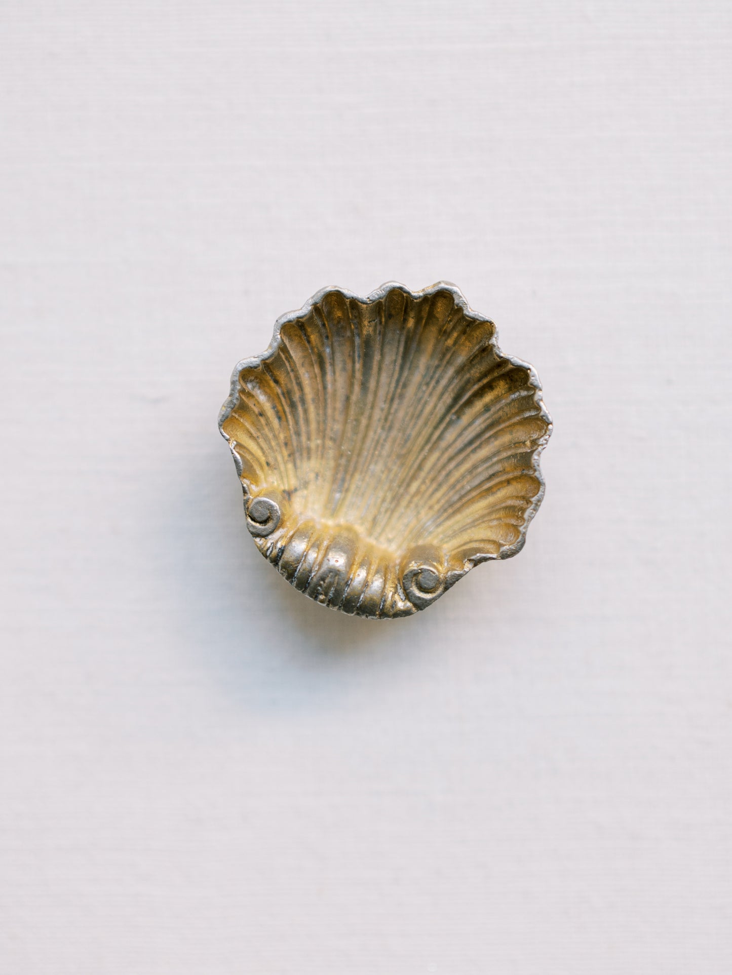 Petite Silver Shell Dish