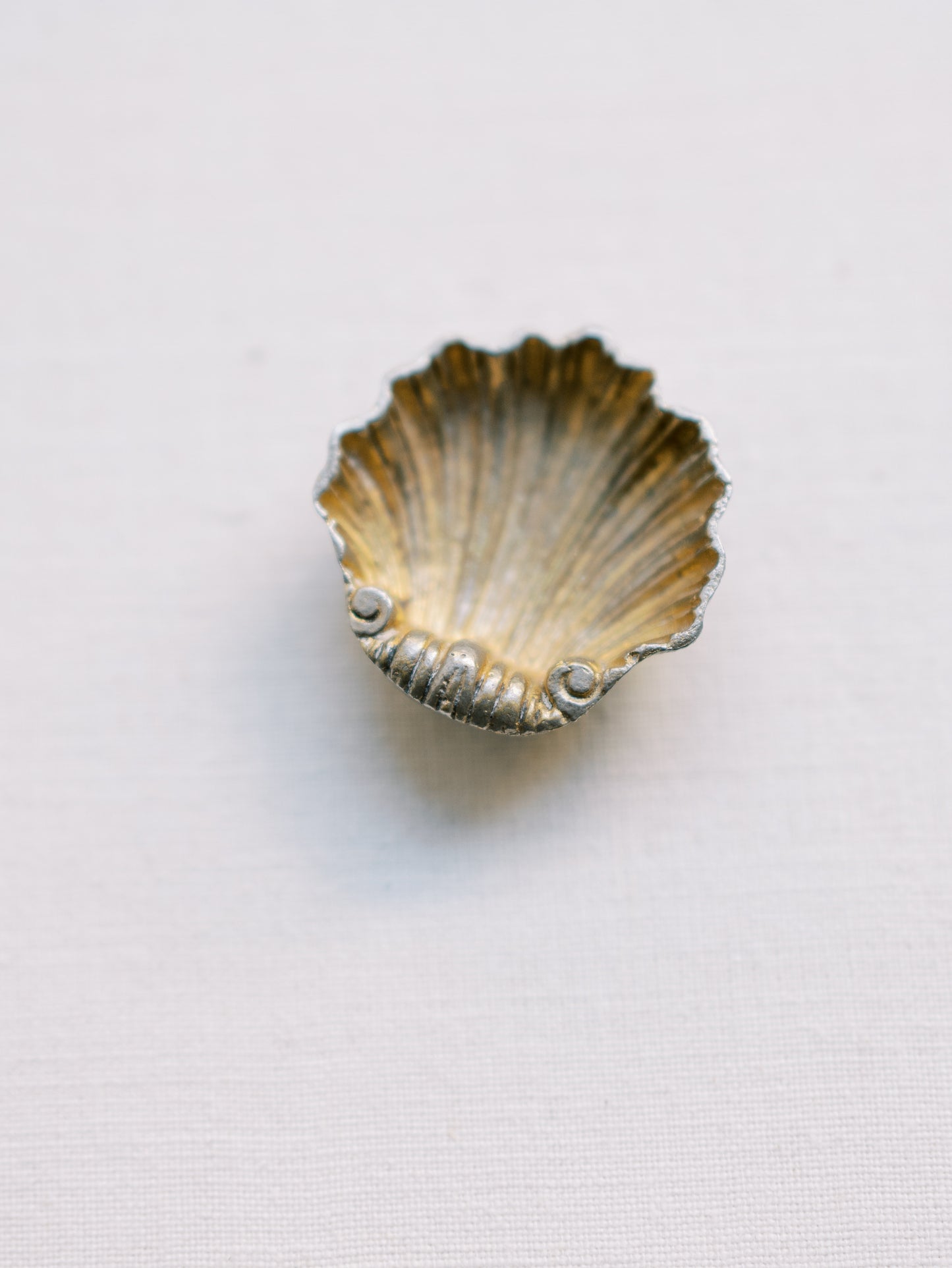 Petite Silver Shell Dish