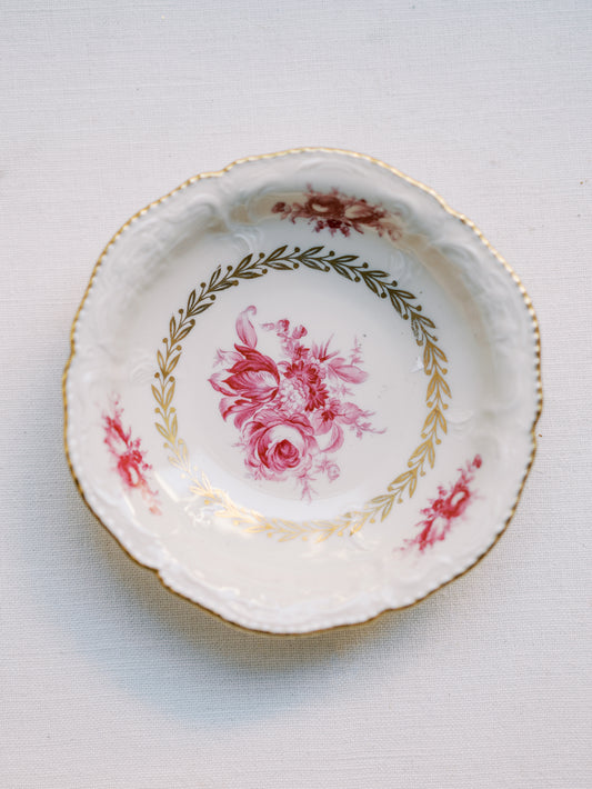 Pink and Gold Dish