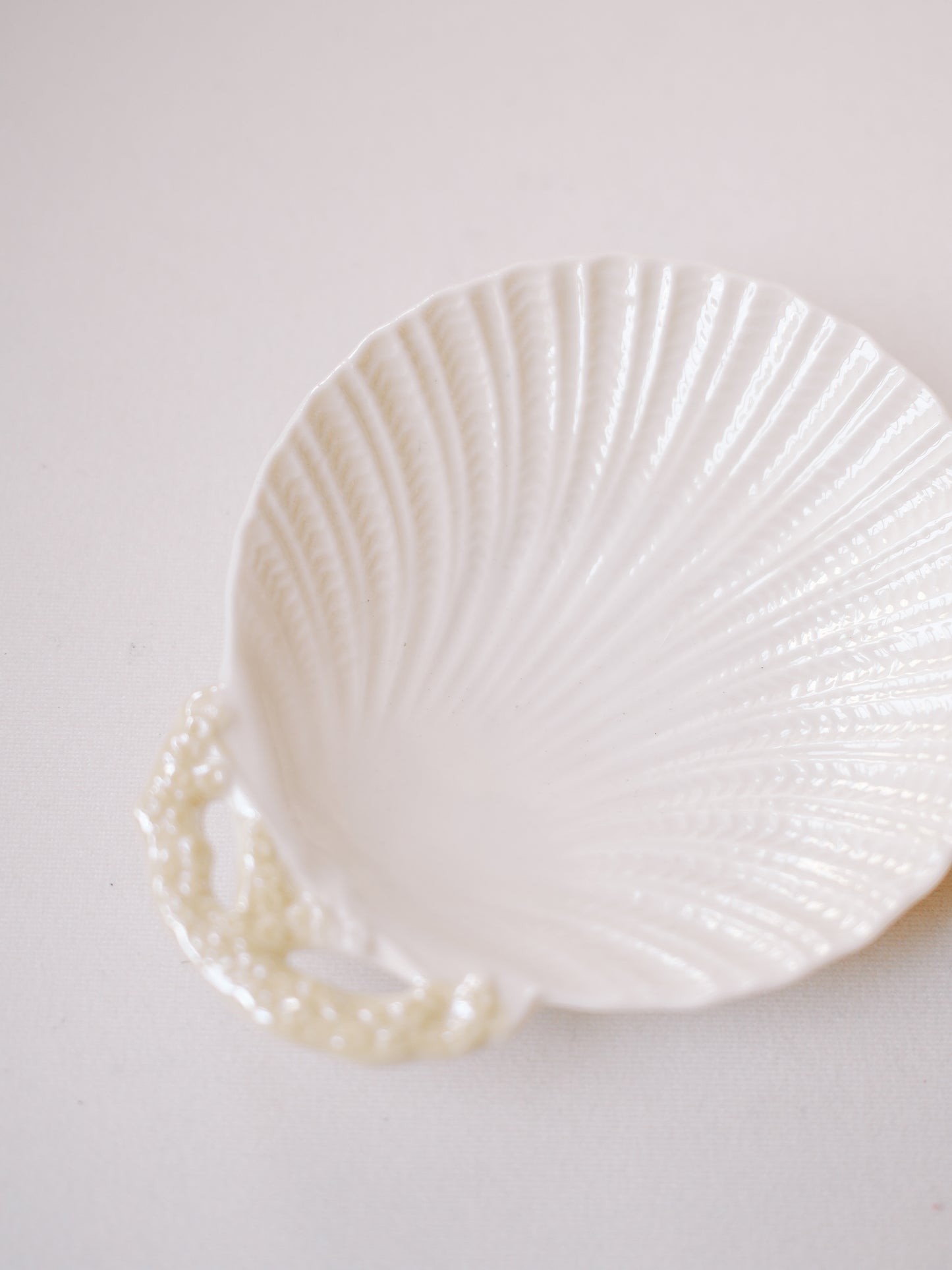 Vintage Belleek Trinket Dish