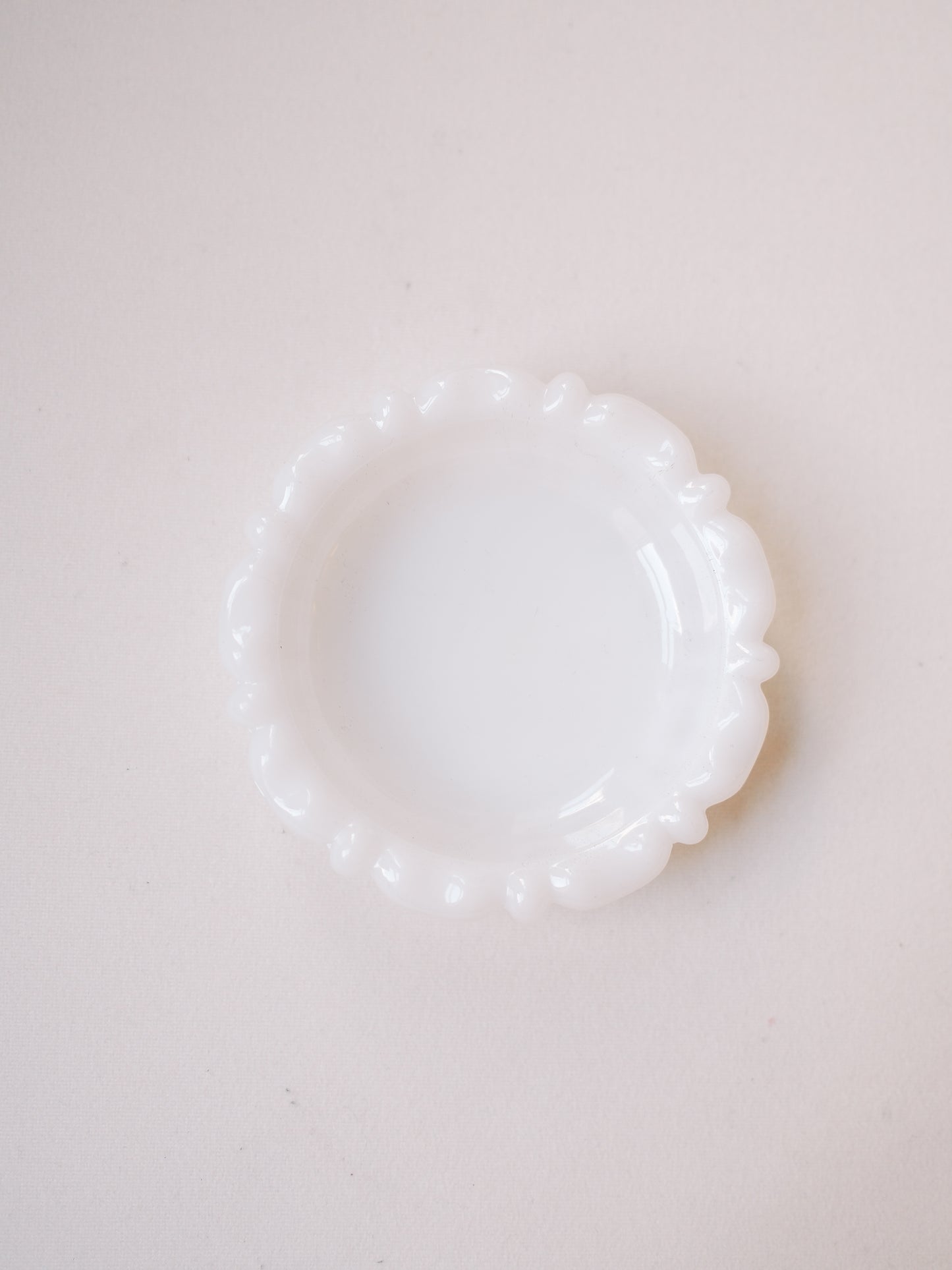 Milk Glass Dish