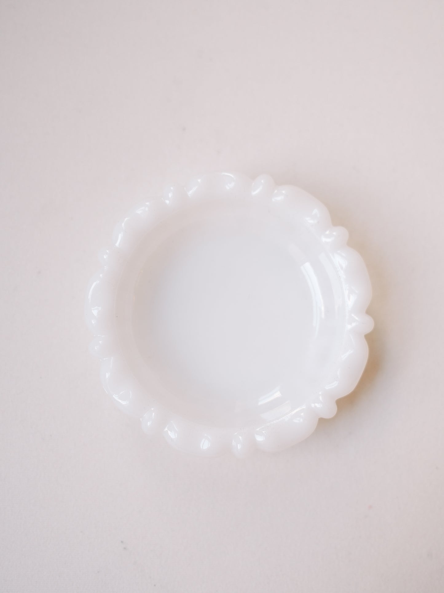 Milk Glass Dish