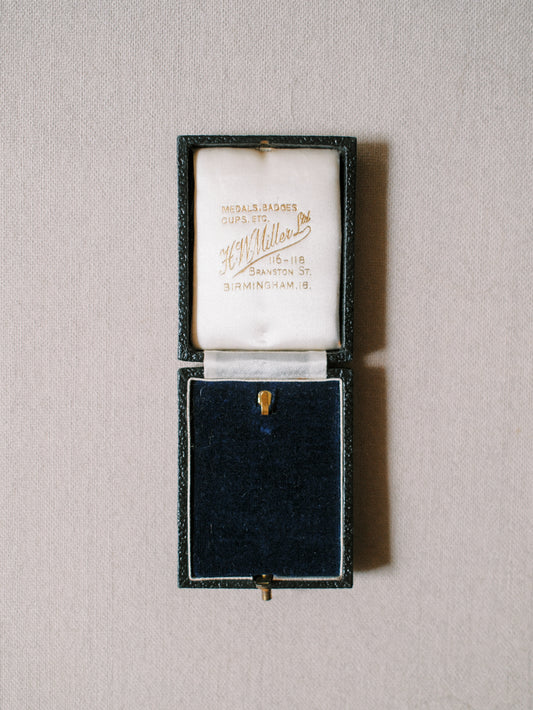 Antique Mid-Century Jewelry Box