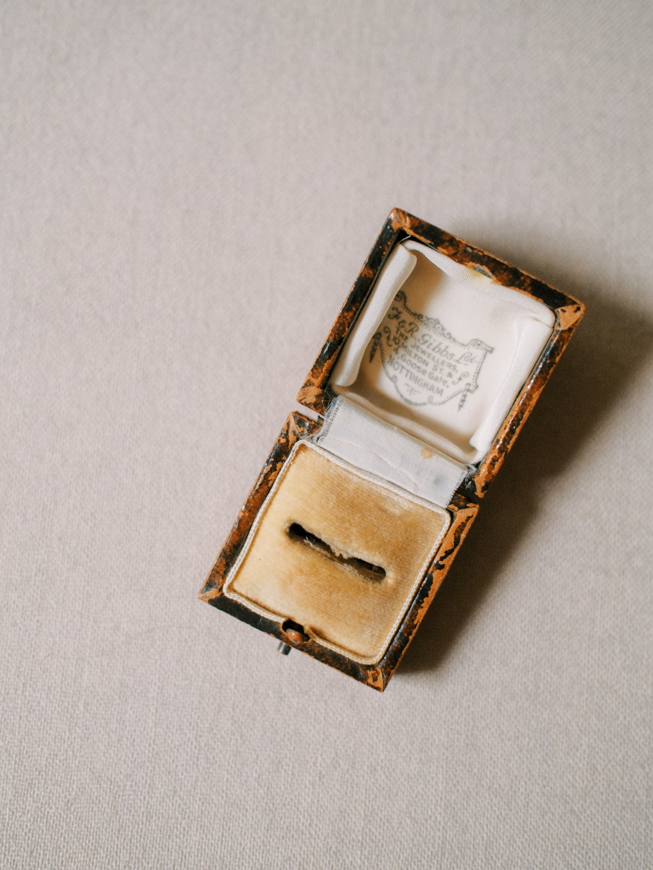 Antique Ring Box from GR Gibbs