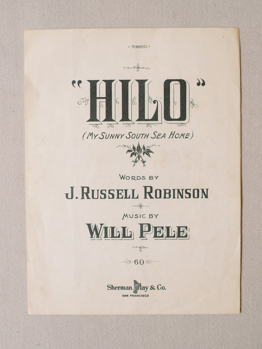 Hilo Sheet Music