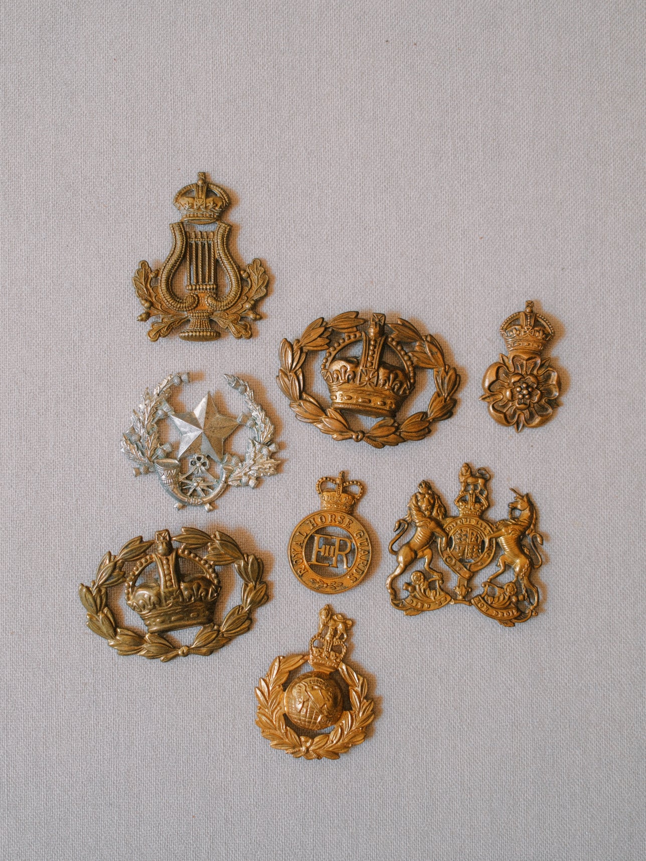Vintage British Military Badges