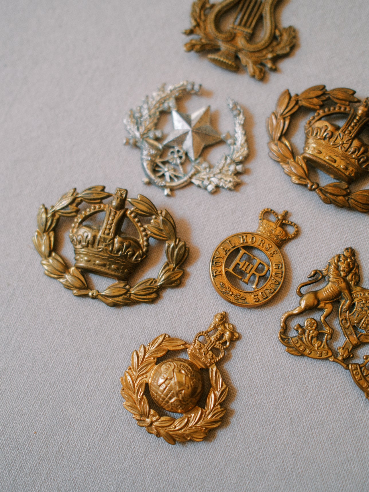 Vintage British Military Badges