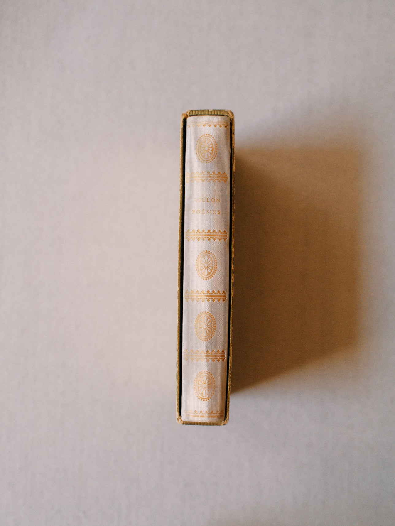 Vintage French Poetry Book