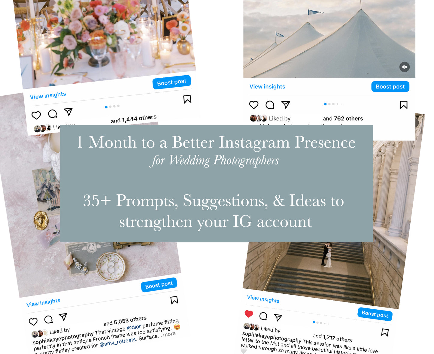 30+ Days of Instagram Prompts